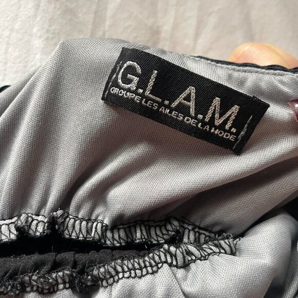 Vintage Y2K Satin Tube Dress - Picture 5 of 7